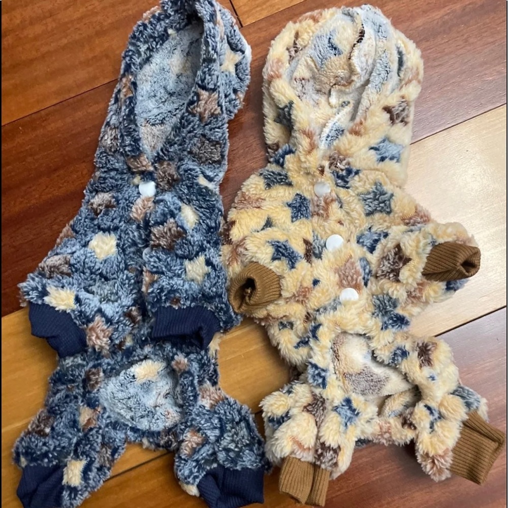 *sold Two extra small dog clothes | star / fluffy / XS